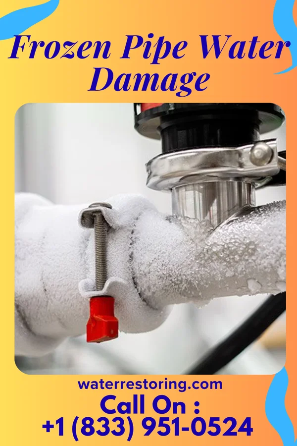 Frozen Pipe Water Damage in Bridgeport, WV